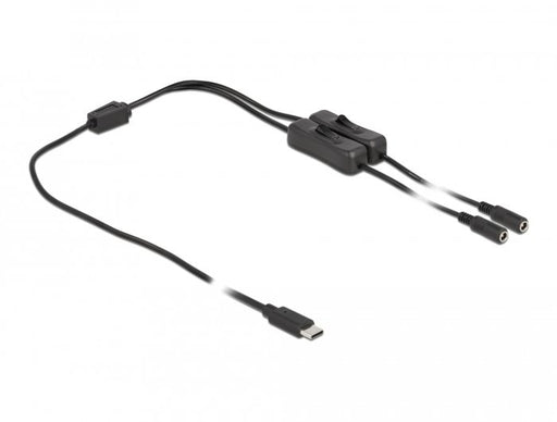EAN 4043619868001 - DeLOCK 86800 cambiador de género para cable 2 x DC 5.5 x 2.1 mm Negro imagen 2