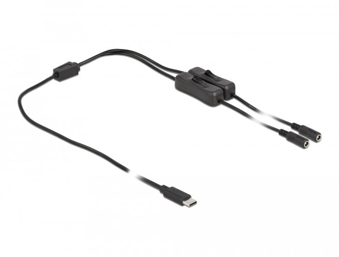 EAN 4043619868001 - DeLOCK 86800 cambiador de género para cable 2 x DC 5.5 x 2.1 mm Negro imagen 2