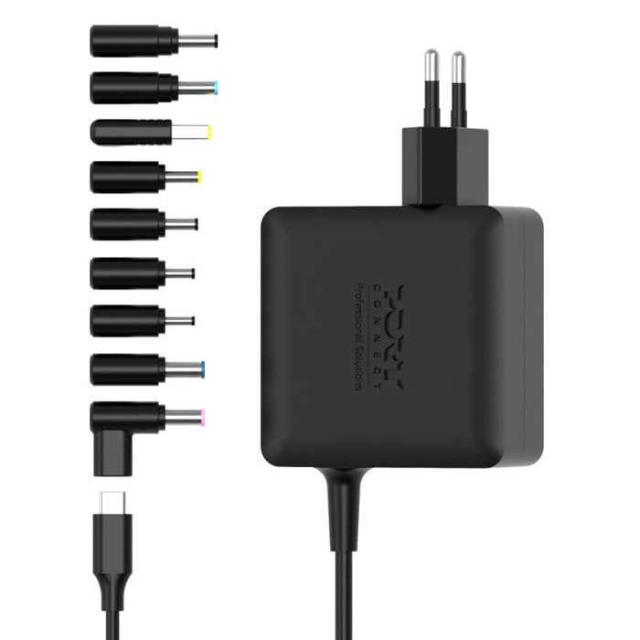 EAN 3567042031890 - Port Designs 904065UWUK adaptador e inversor de corriente Interior 65 W Negro imagen 1