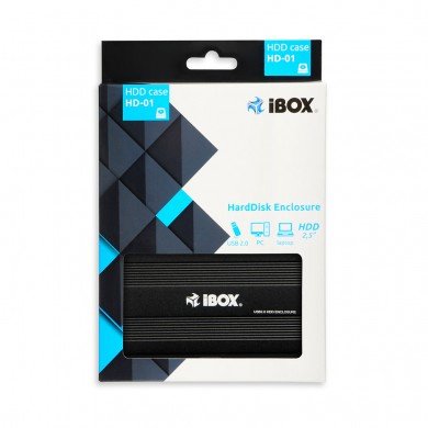 EAN 5901443052647 - iBox HD-01 Caja de disco duro (HDD) Negro 2.5" imagen 6