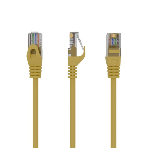 EAN 8716309093033 - Gembird PP6U-0.25M/Y cable de red Amarillo 0,25 m Cat6 U/UTP (UTP) imagen 1