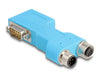 EAN 4043619606665 - DeLOCK 60666 cambiador de género para cable 2x D-Sub 2x M12 imagen 1
