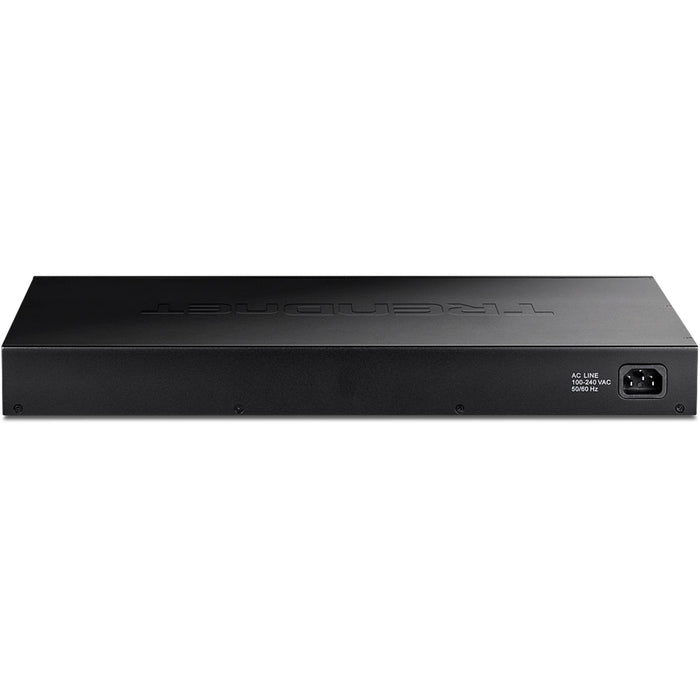 EAN 0710931140996 - Trendnet TL2-F70284 switch Gestionado Negro imagen 3