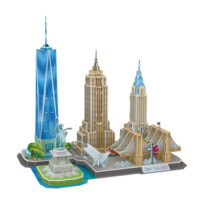 EAN 6944588202552 - CubicFun MC255h Puzle 3D 123 pieza(s) Edificios imagen 2
