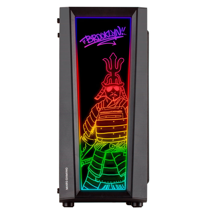 EAN 8435693100348 - Mars Gaming MCART carcasa de ordenador Midi Tower imagen 3