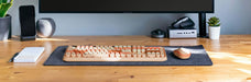 EAN 4250078173472 - KeySonic KSKM-8200M-RF (DE) teclado Ratón incluido Oficina RF inalámbrico QWERTZ Alemán Beige, Marrón, Ro imagen 4