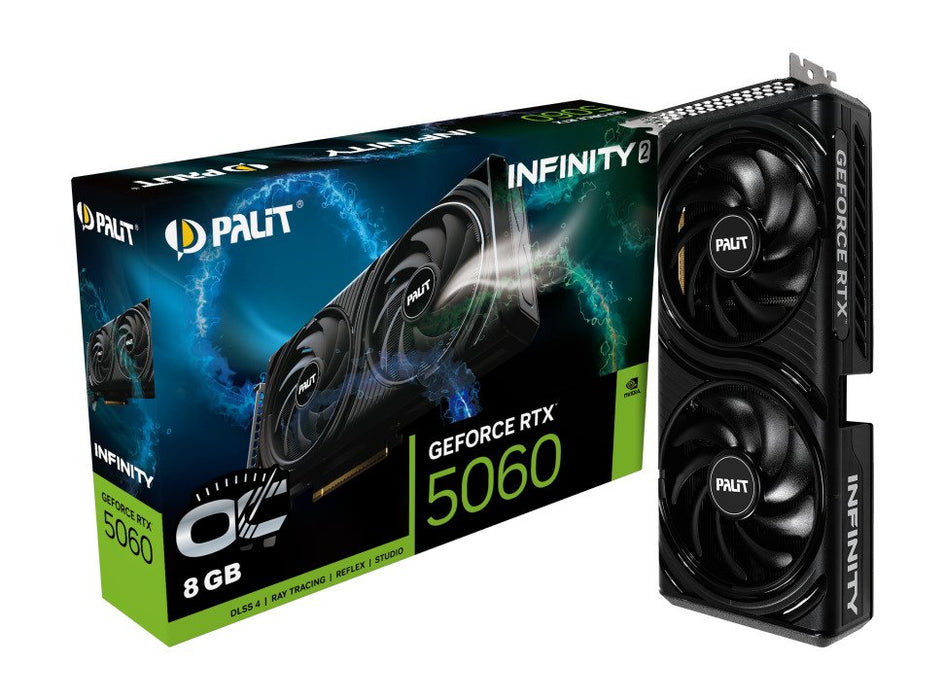 EAN 4710562245837 - Palit GeForce RTX 5060 Infinity 2 OC V1 NVIDIA 8 GB GDDR7 imagen 8