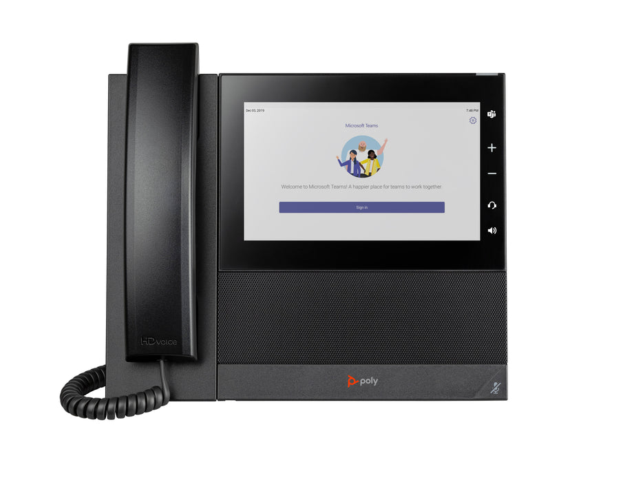 EAN 0610807893547 - HP Poly CCX 600 Business Media Phone for Microsoft Teams and PoE-enabled teléfono IP Negro LCD Wifi imagen 1