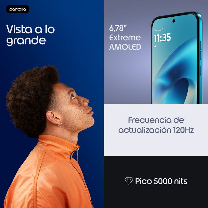 EAN 0840493614854 - Motorola moto g87 17,2 cm (6.78") Ranura híbrida Dual SIM Android 16.0 5G USB Tipo C 8 GB 256 GB 5200 mAh imagen 7
