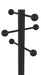 EAN 3595560025398 - Unilux ACCESS perchero De pie 6 Colgador(es) Negro imagen 2