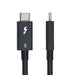 EAN 0065030910064 - StarTech.com TBLT5MM80CM240W cable Thunderbolt 0,8 m 80 Gbit/s Negro imagen 2