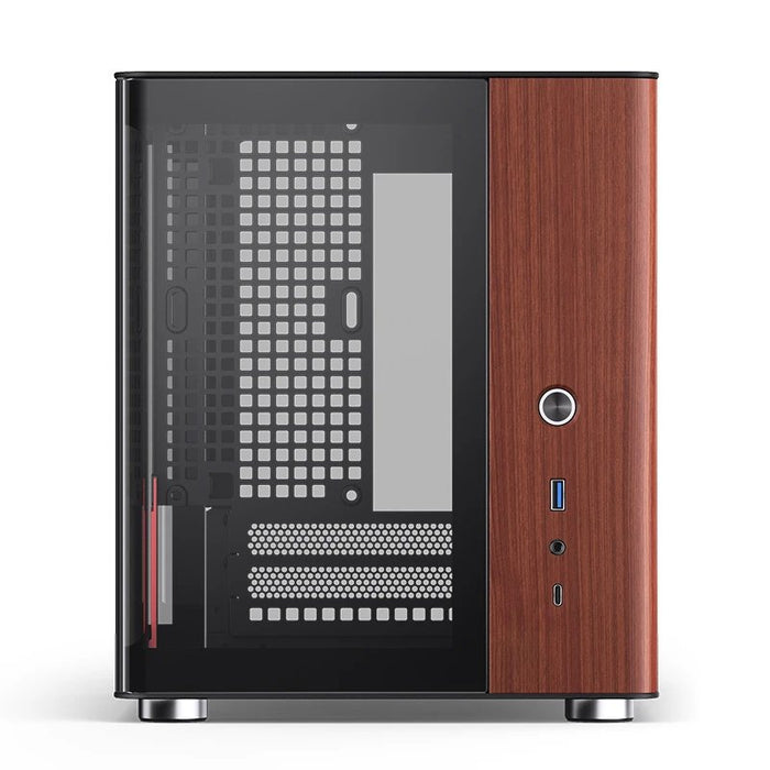 EAN 6970620554099 - Jonsbo TK-0 BLACK carcasa de ordenador Negro, Madera imagen 14