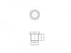 EAN 4043619601653 - DeLOCK 60165 tapa de seguridad para enchufe F jack Negro 10 pieza(s) imagen 3