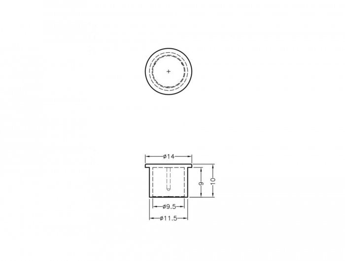 EAN 4043619601653 - DeLOCK 60165 tapa de seguridad para enchufe F jack Negro 10 pieza(s) imagen 3