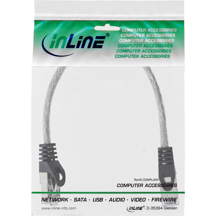 EAN 4043718100484 - InLine 72533T cable de red Transparente 0,3 m Cat5e SF/UTP (S-FTP) imagen 3