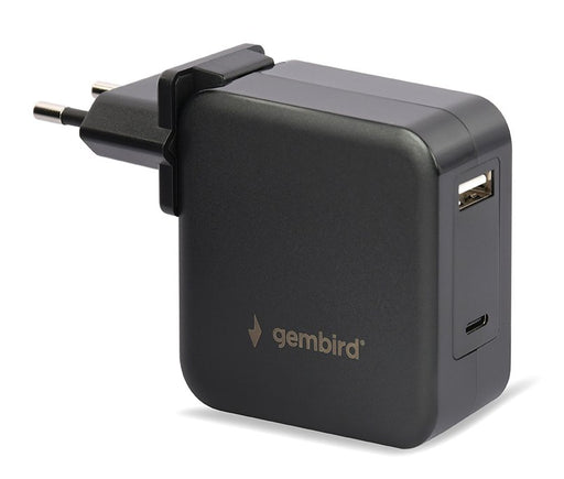 EAN 8716309121286 - Gembird NPA-PD60-01 cargador de dispositivo móvil Portátil, Smartphone Negro Corriente alterna Interior imagen 1