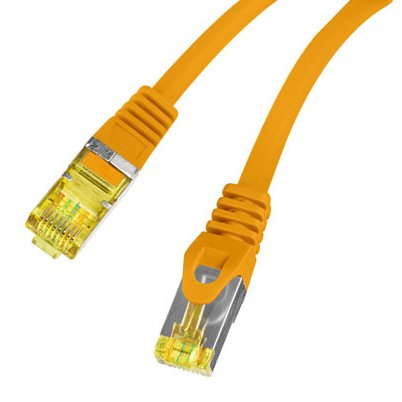 EAN 5901969442106 - Lanberg PCF6A-10CU cable de red Naranja 5 m Cat6a S/FTP (S-STP) imagen 3