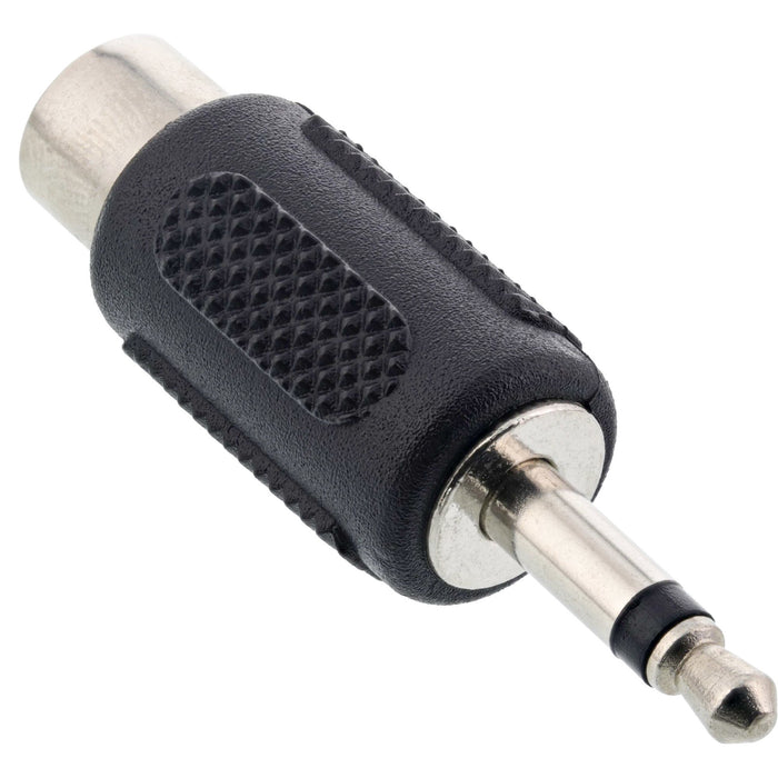 EAN 4043718075522 - InLine 99326 cambiador de género para cable 3.5mm jack male RCA Negro imagen 2