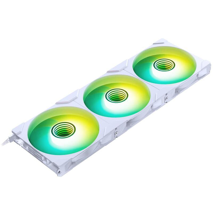 140mm Phanteks M25-140 Gen2 Pwm Drgb Reverse Blade Pack De 3 Blanco
