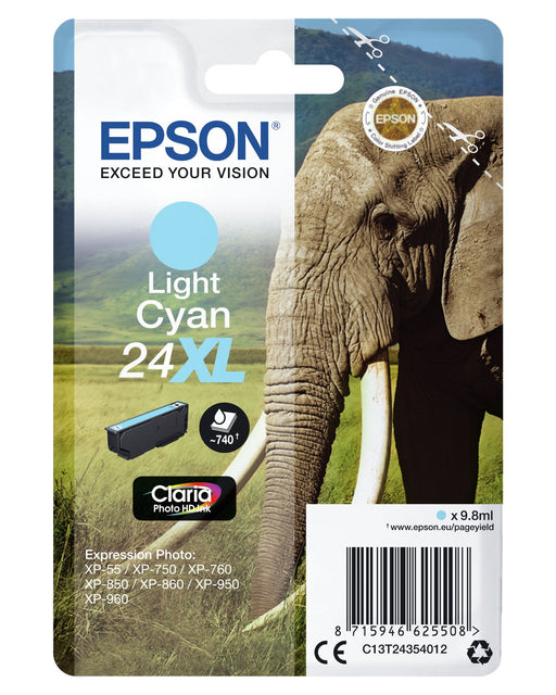 EAN 8715946625515 - Epson Elephant C13T24354022 cartucho de tinta 1 pieza(s) Original High (L) Yield imagen 2