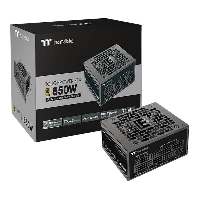 EAN 4713227535106 - Thermaltake SFX-850AH8FKG unidad de fuente de alimentación 850 W 24-pin ATX Negro imagen 6