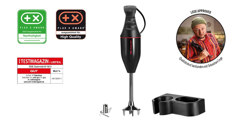 EAN 4011689901294 - ESGE M 100 D Batidora de inmersión 120 W Negro imagen 1