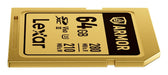 EAN 843367138555 - Lexar ARMOR GOLD 64 GB SDXC UHS-II imagen 4