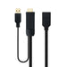 EAN 8433281012844 - Nanocable 10.16.0205 adaptador de cable de vídeo 0,2 m HDMI + USB Type-A imagen 2