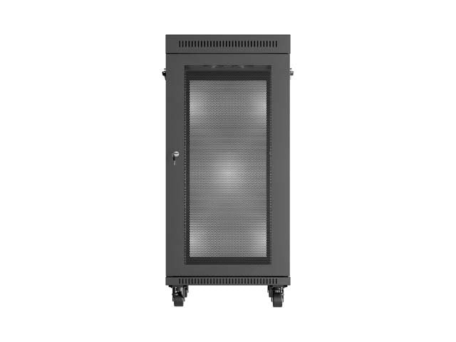 EAN 5901969447903 - Lanberg FF01-6824-23BL armario rack 24U Rack o bastidor independiente Negro imagen 6