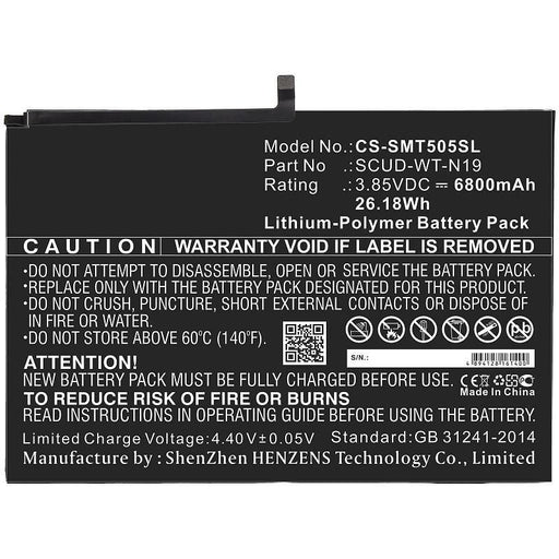 EAN 5704174379386 - CoreParts MBXTAB-BA100 accesorio o pieza de recambio para tableta Batería imagen 2