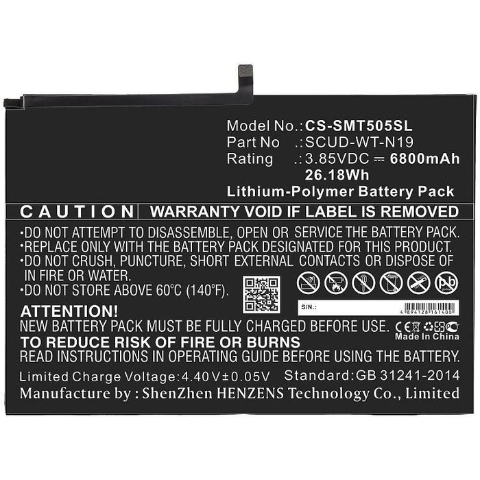 EAN 5704174379386 - CoreParts MBXTAB-BA100 accesorio o pieza de recambio para tableta Batería imagen 2