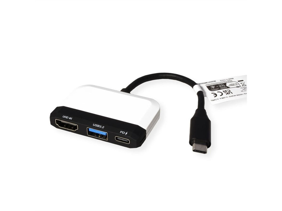 EAN 7630049634374 - VALUE 12.99.3199 base para portátil y replicador de puertos Alámbrico USB 3.2 Gen 1 (3.1 Gen 1) Type-C Ne imagen 2