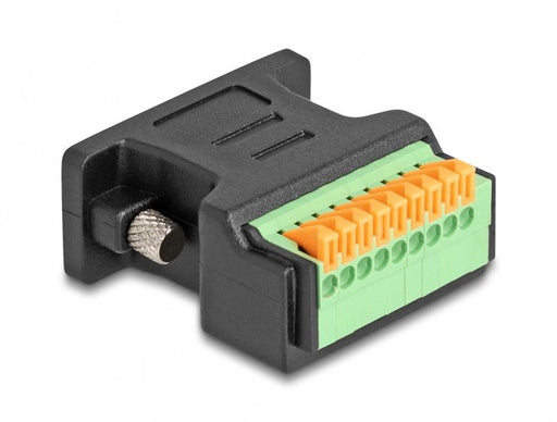 EAN 4043619665594 - DeLOCK 66559 cambiador de género para cable D-Sub 9 pin 9 pin terminal block Negro imagen 2