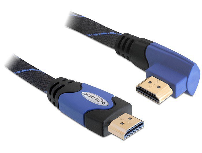 EAN 4043619829552 - DeLOCK 1m High Speed HDMI 1.4 cable HDMI HDMI tipo A (Estándar) Negro, Azul imagen 1