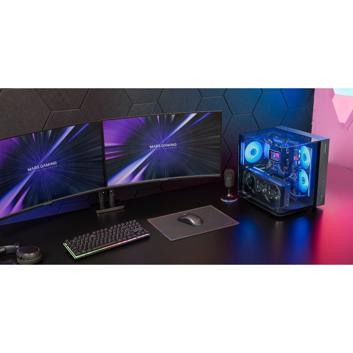 EAN 8435693113409 - Mars Gaming MC-INFINIOLITE Midi Tower Negro imagen 8
