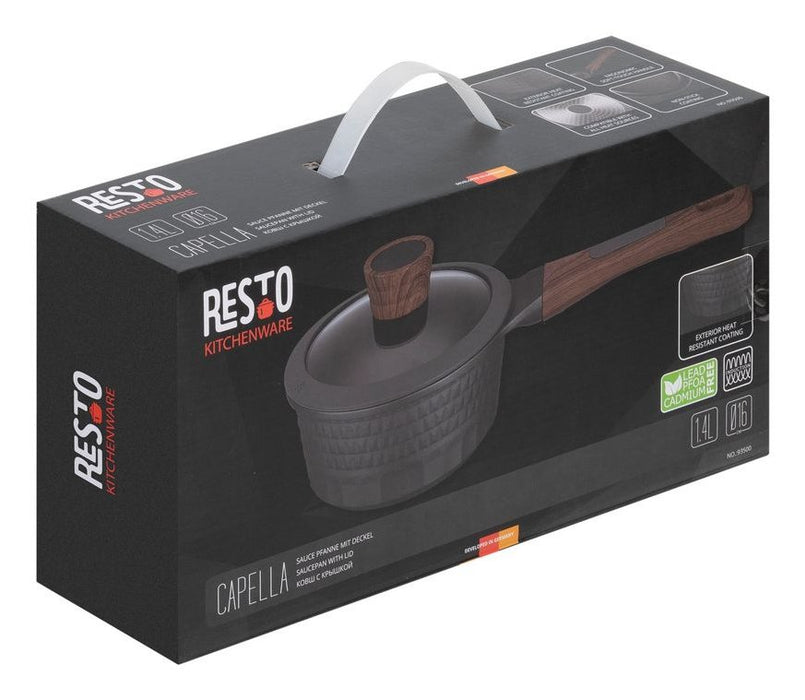 EAN 4260403579015 - Resto Kitchenware 93500 cacerola 1,4 L Alrededor Negro, Madera imagen 14