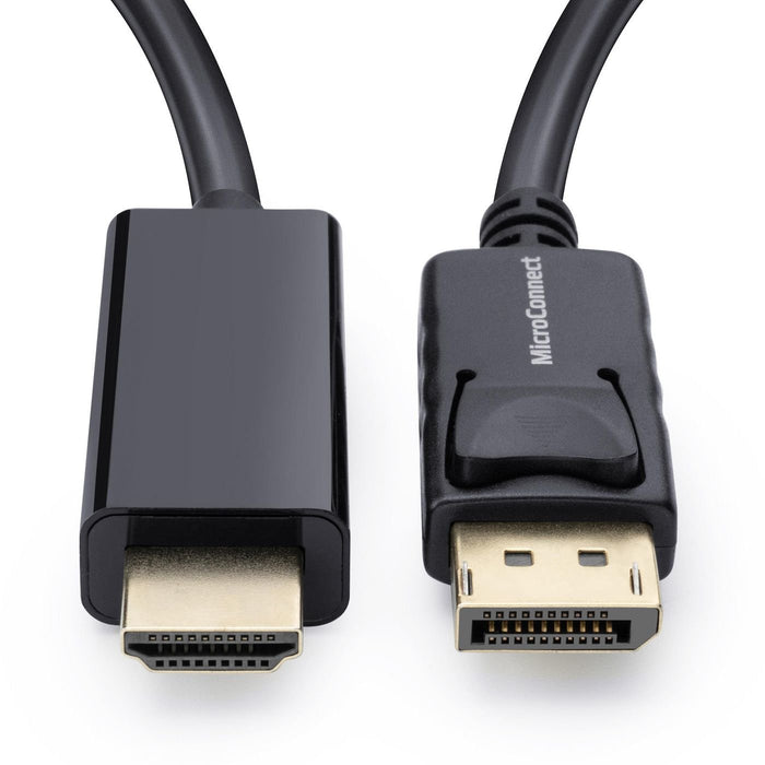 EAN 5704174300335 - Microconnect MC-DP-HDMI-200 adaptador de cable de vídeo 2 m DisplayPort Negro imagen 2