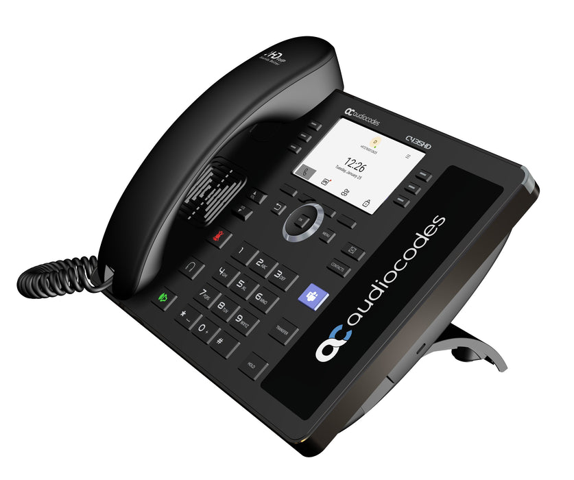 EAN 5715063540442 - AudioCodes C435HD teléfono IP Negro LCD imagen 3