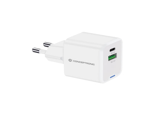 EAN 4015867236468 - Conceptronic ALTHEA15W cargador de dispositivo móvil Universal Blanco Corriente alterna Carga rápida Inte imagen 1