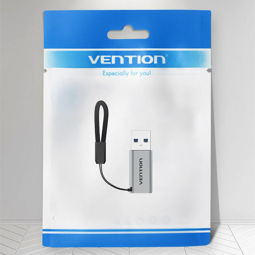 EAN 6922794749108 - Vention CDPH0 cambiador de género para cable USB A USB C Gris imagen 2