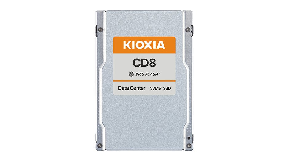 EAN 4582563857384 - Kioxia CD8-R 3,84 TB 2.5" PCI Express 4.0 NVMe BiCS FLASH TLC imagen 1