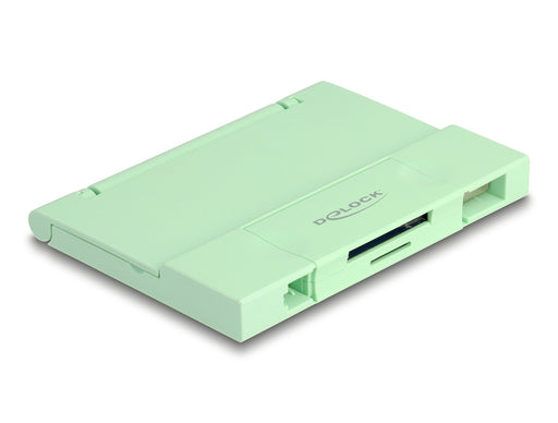 EAN 4043619910151 - DeLOCK 91015 lector de tarjeta USB 3.2 Gen 1 (3.1 Gen 1) Type-A/Type-C Color menta imagen 2