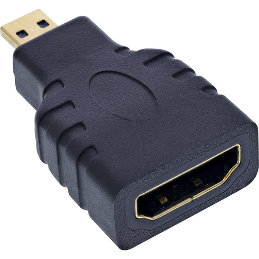 EAN 4043718179442 - InLine 17690D cambiador de género para cable HDMI A female HDMI D Negro imagen 1