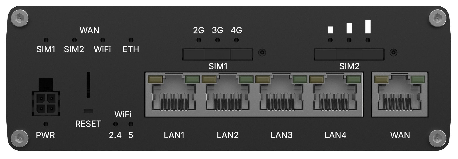 EAN 4779051846368 - Teltonika RUTC41 router inalámbrico Gigabit Ethernet Doble banda (2,4 GHz / 5 GHz) 5G Negro imagen 4