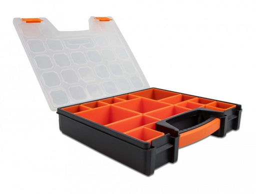EAN 4043619184200 - DeLOCK 18420 caja de almacenaje Rectangular Plástico Negro, Naranja imagen 1