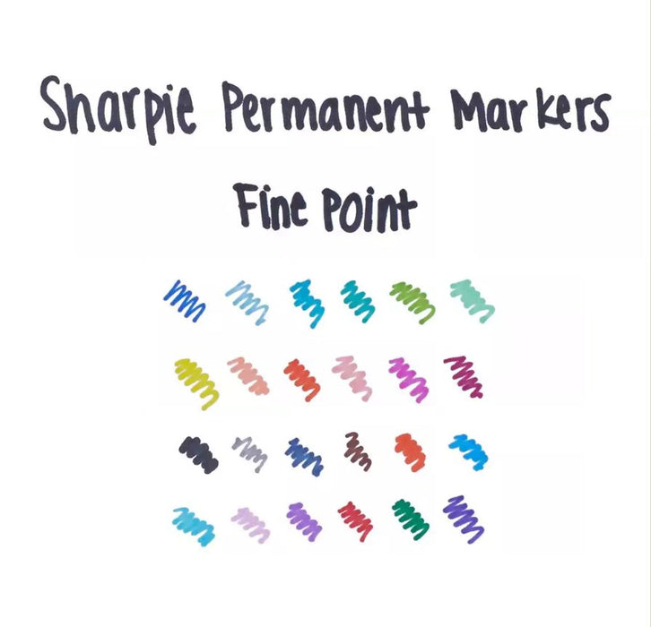 EAN 3501177418324 - Sharpie Fine Point marcador permanente Punta fina Rojo imagen 4