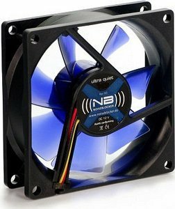 EAN 4250051906103 - Noiseblocker BlackSilentFan XE2 Carcasa del ordenador Ventilador 9,2 cm Negro imagen 1