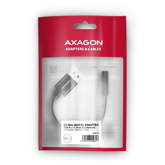 EAN 8595247909817 - Axagon ADA-HA tarjeta de audio 2.0 canales USB imagen 9