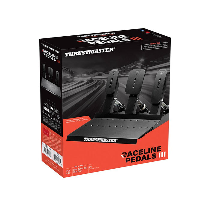 EAN 3362934004606 - Thrustmaster Raceline Pedals III Negro Pedales PC, PlayStation 4, PlayStation 5, Xbox One, Xbox Series S, imagen 4