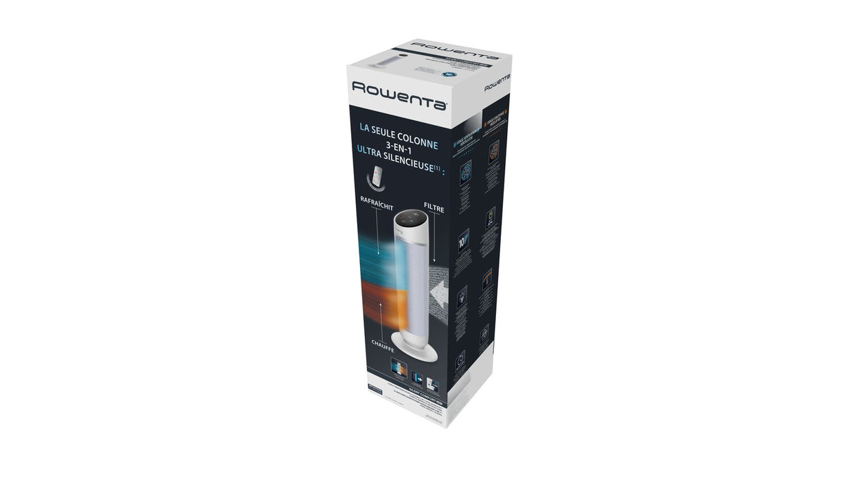 EAN 3121040080276 - Rowenta Silent Comfort 3-in-1 HQ8120 Interior Plata 2400 W Ventilador eléctrico imagen 21